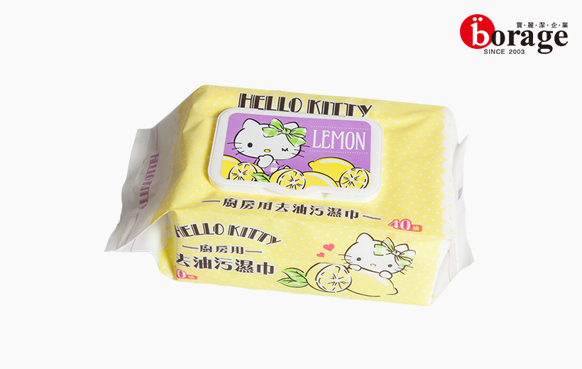 廚房用去油汙溼巾40片裝