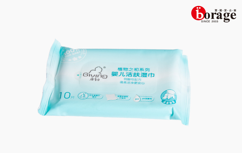 嬰兒潔膚溼巾1