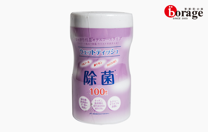 除菌溼巾100片桶裝
