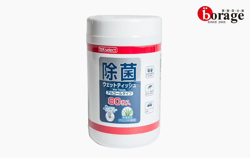 除菌溼巾80片桶裝